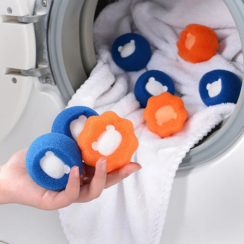 Pet Hair Remover Balls for Laundry - Reusable Washing Machine Lint Catcher (3-10 Pack)