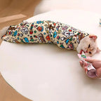 Cat Restraint Wrap - Self-Adherent Grooming Swaddle for Safe Nail Trimming & Bathing
