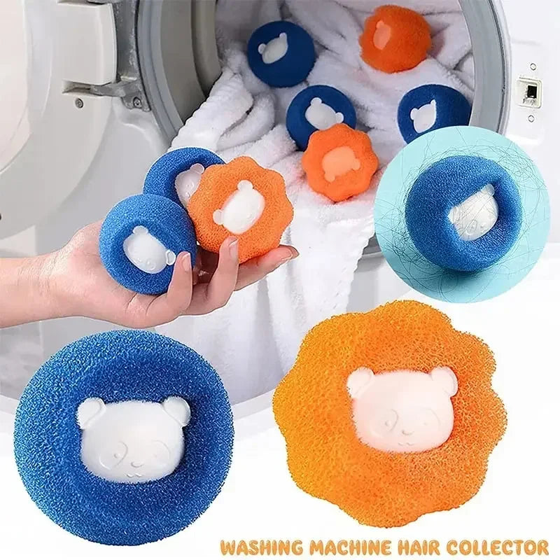 Pet Hair Remover Balls for Laundry - Reusable Washing Machine Lint Catcher (3-10 Pack)