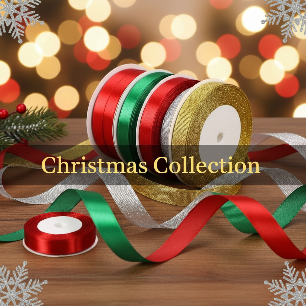 Christmas Ribbon Collection Banner